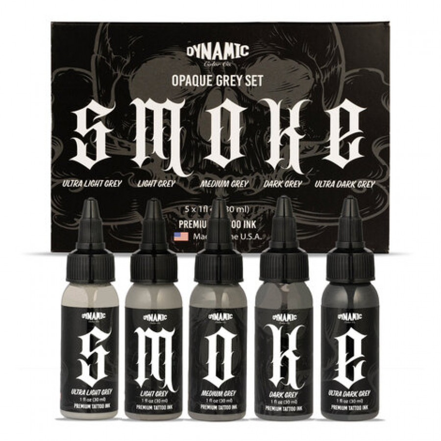 Тату-пигмент Smoke Opaque Light Gray
